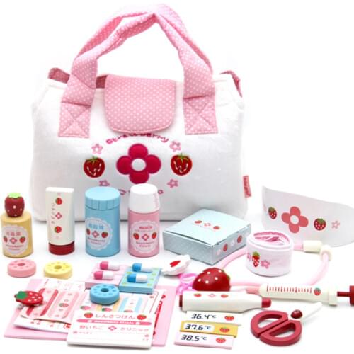 Kids Doctor Toys Role-playing Games Doctor Sets Medicine Box Pretend Doctor Play Girls Kids Interest Development Toys Gifts