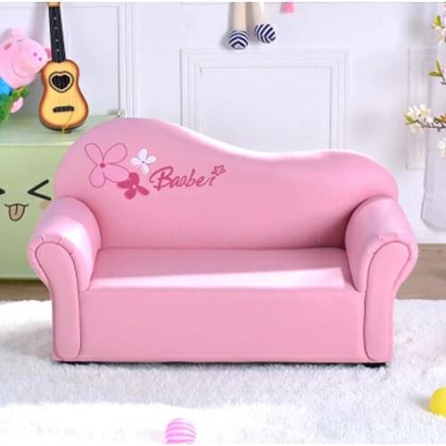 Childrens Sofa Cartoon Girl Princess Skin Boy Double Baby Lazy Sofa Seat Back Small Sofa