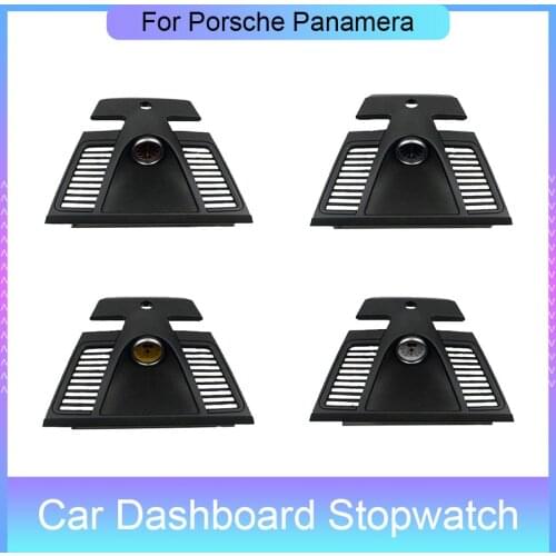 For Porsche Panamera 2010-2016 Car Dashboard Stopwatch Decoration Clock Time