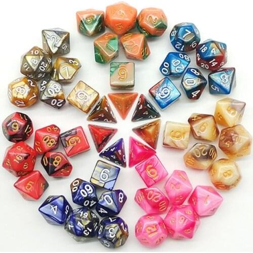 8 Pack Epoxy Resin Square Triangle Dice Moulds Clear Silicone Casting Molds for DIY Jewellery Crafts Digital Game