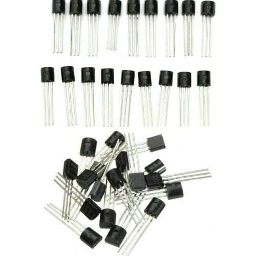 170pcs HOT triode bipolar transistor TO-92 NPN PNP classification kit set 17 values / 10pcs each