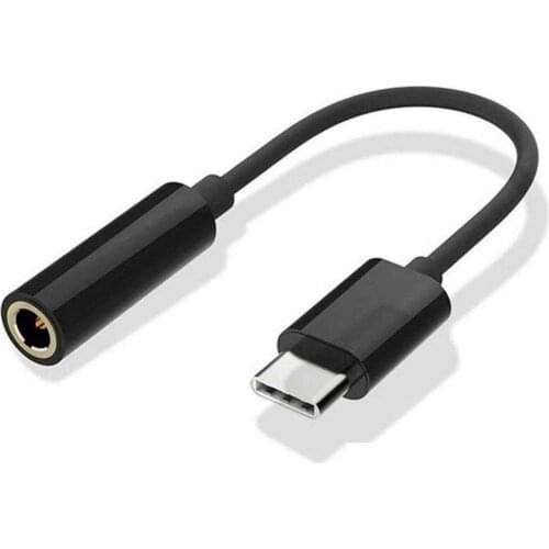 USB C to 3.5mm Headphone/Earphone Jack Cable Adapter,Type C 3.1 Male Port to 3.5 mm Female Stereo o Headphone Aux Connector