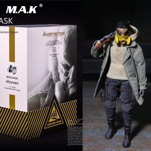 15cm Mini Full Set Figure 1/12 Scale Ranger Anonymous V00010 Max Well action figure doll with Double heads 6" Action Figures fan