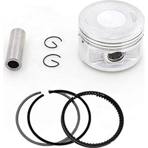 Motorcycle 51.5mm Piston 13mm Pin Ring Gasket Set Kit Assembly For Yamaha ZY125 ZY 125 125cc