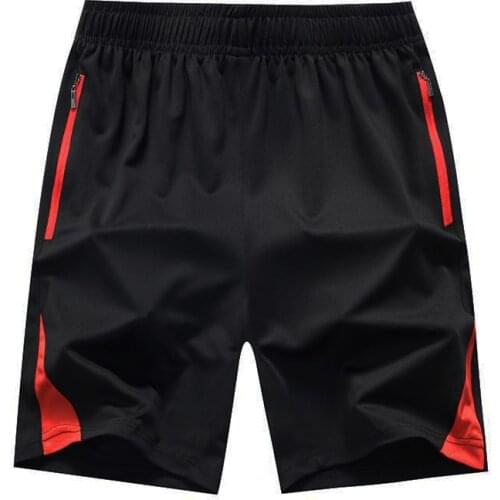 2021 Summer Mens Zipper Sweatpants Large Size Cool Down Casual Trend Loose Quick-drying Shorts