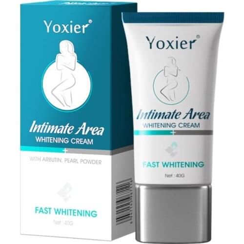 40g Underarm Whitening Cream Skin Whitening Bleaching Cream Armpit Elbow Buttocks Intimate Area Whitening Body Lotion TSLM2