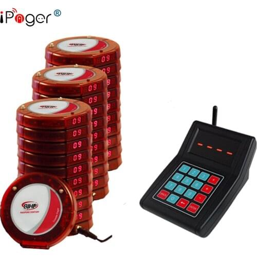 Long distance coverage coaster pager for Pizza shop