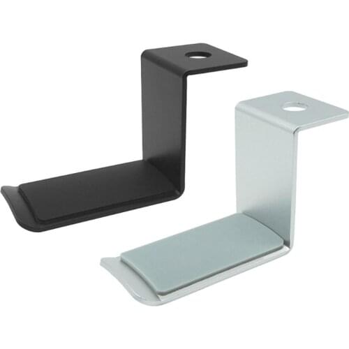 Aluminum Alloy Headphone Stand Holder Rotary Hanging Hook Metal Headset Hanger