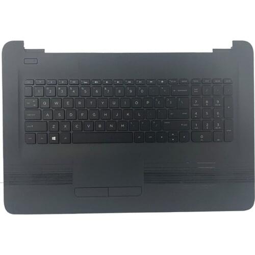 For HP 17-X 17T-X 17-Y 17Z-Y 17-AY Laptop Palmrest Upper Case US Backlit Keyboard Touchpad Silver Black White