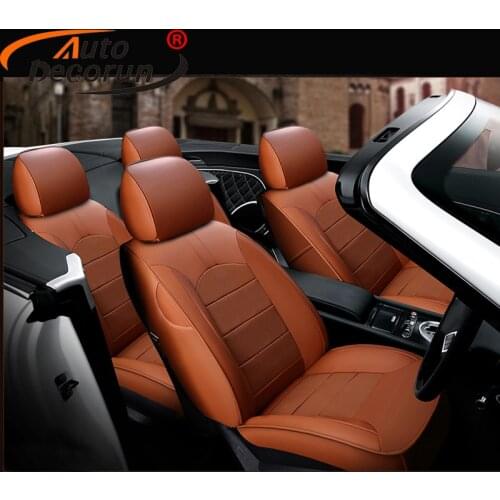 AutoDecorun Genuine Leather Seat Cushion for Mercedes-Benz CLS350 CLS 320 500 300 260 Seat Cover Support Car Styling Accessories