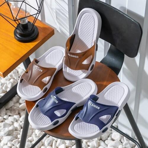 Slippers for Men In Summer Can Wear Thick Soles Anti-skid Wear-resistant and Fashionable Cool Slippers for Men Shoes Men