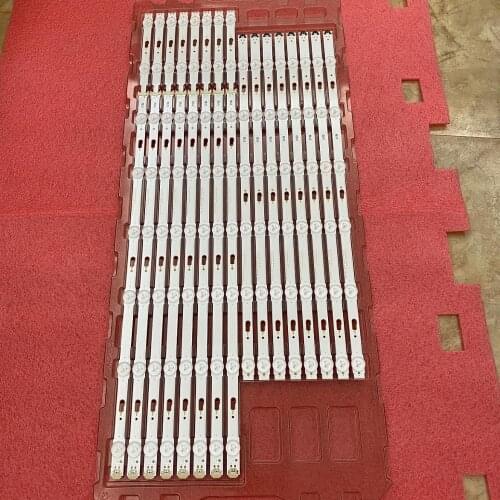 16pcs LED Backlight strip for Samsung UE65KU6172 UE65JU6400 UE65JU6500 UN65JU6500 UN65JU6400 UN65JU7100 UN65KU6300 BN96-34809A