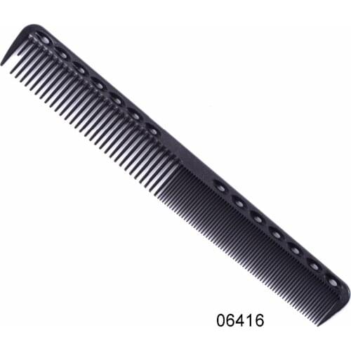 1 Pc Professional Hair Cricket Comb Heat Resistant Medium Cutting Carbon Comb Salon Antistatic Barber Styling Brush Tool
