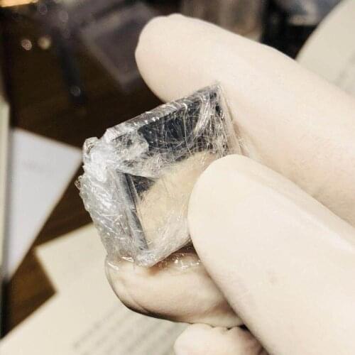 99.95% High Purity Palladium Pd Metal Sheet 20*20*0.1 mm