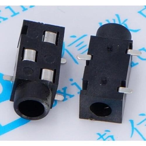 Free Shipping 50pcs PJ-320B PJ-320 pin 3.5 caliber tripod stand tripod socket flapper headphone jack headphone jack