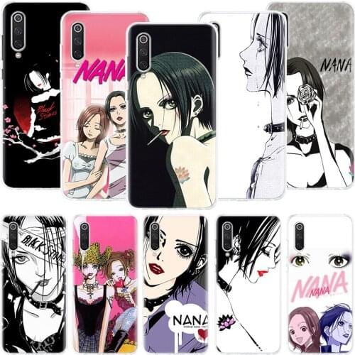 Nana Anime Phone For Xiaomi Mi 8 9 10 10T Pro 11 Ultra Note 10 Lite Case F1 F2 F3 X3 5X 6X A1 A2 A3 CC9E Shell Cover