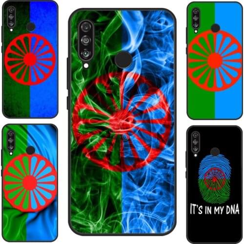 Gypsy Romani Roma Flag For Huawei P20 Lite P30 P40 Pro P Smart 2019 2021 Nova 5T Case For Honor 10i 20 8A 8X 9X