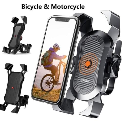 Bicycle Motorcycle Phone Holder for 3.5-7in Molibe Mount MTB Bike Handledar Rearview Mirror Holder Stand Cycling Bracket Support