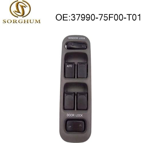 Power Window Switch Regulator Button Car Accessories 37990-75F00-T01 For Suzuki Grand Vitara XL-7