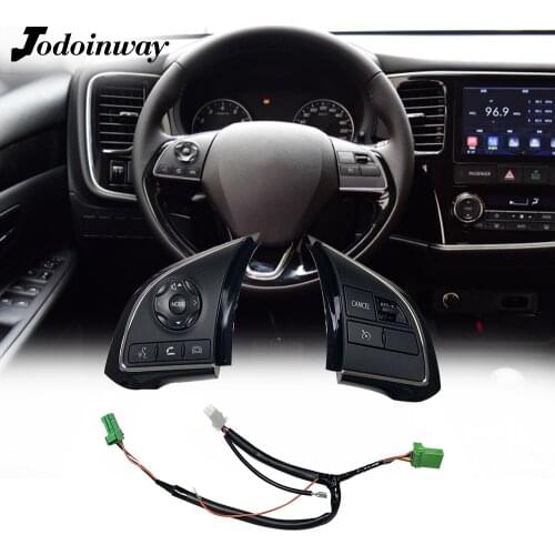 Audio Volume Bluetooth Switch Cruise speed adjustment Steering Wheel Buttons For Mitsubishi ASX Outlander 3 2018 Xpander Triton