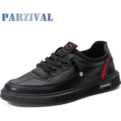PARZIVAL Mens Vulcanize Shoes Men Canvas Shoes All Season Fashion Sneakers Casual Men Flats Shoes Male Sneakers Zapatos Hombre