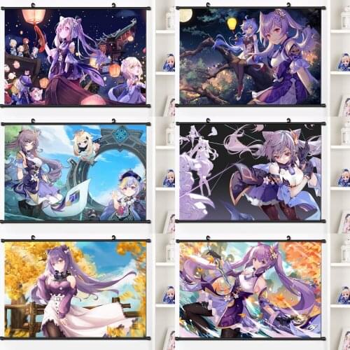 Anime Full Square&Round Diamond Painting Game Genshin Impact 5D Diamond Embroidery Mosaic Cross Stitch Kits Home Decor Gift