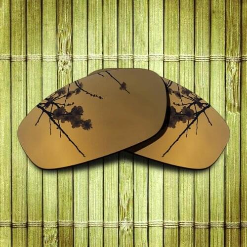 Polarized Replacement Lense For-Oakley Blender Sunglasses Frame True Color Mirrored Coating - Copper Color Options