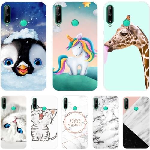 Popular Case For Huawei P40 lite E Case Silicone Soft Back Cover For Huawei Y7P Case Honor 9C Coque For Huawei P40 lite E Case