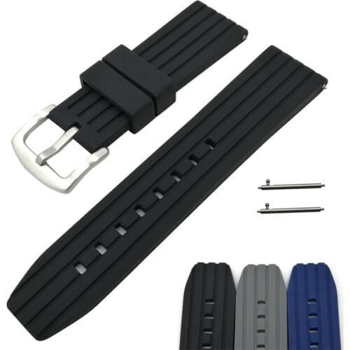 New Arrival 20/22mm Silicone Smart Watch Strap for Huawei GT/Samsung Galaxy Watch/Active/Gear S3
