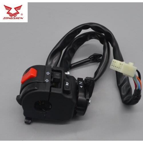 RX1 ZS150-51 ZS200-51 left switch right side for zongshen 150cc 200cc carburetor system version accessories free shipping