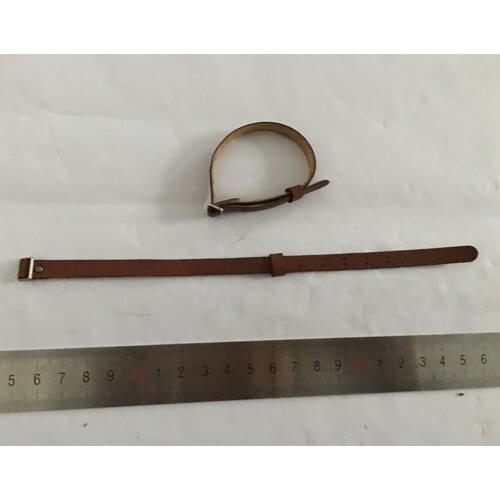 1/6 soldier WWII German leather belt metal head model for 12 inch action figure body