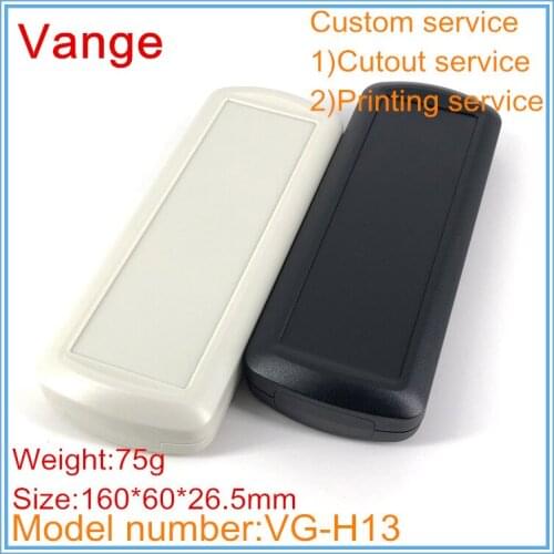1pcs/lot electronics custom cases 160*60*26.5mm portable ABS plastic instrument cases for control system project
