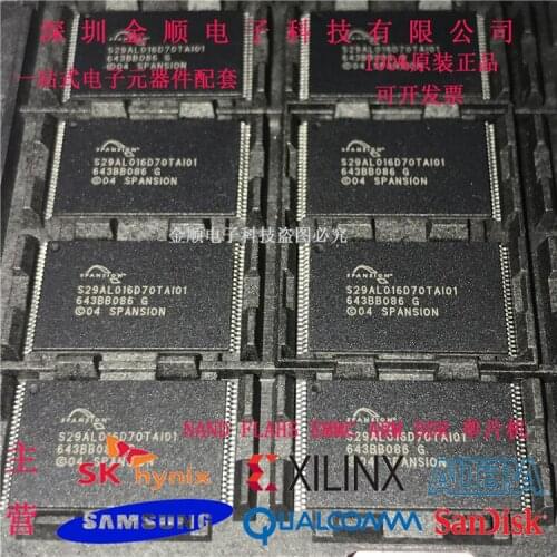 100% New&original In Stock S29AL016D70TFI01 TSOP