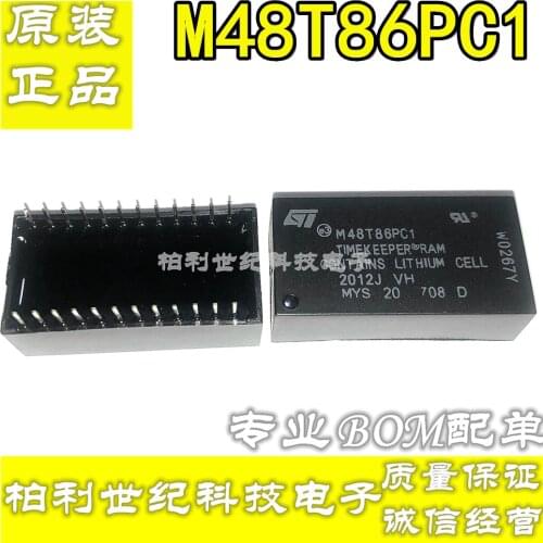 100% New&original IC M48T86PC1 M48T86PCI DIP-24 In Stock