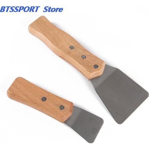 2Pcs/Stainless Steel Industrial Big Spatula Scoop Stretch Accessories Welding