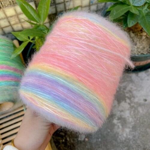 2 piece*100g(200M) Medium thickness 100% merino wool space dye wool thread Hand knitting Yarn for knitting wool Sewing knit ZL4