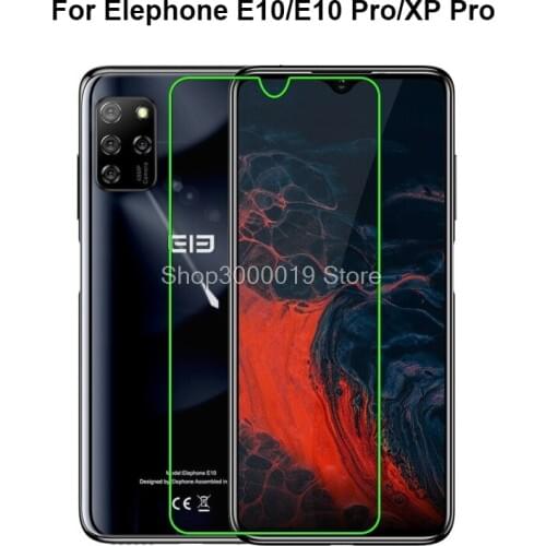 5-1PC Tempered Glass For Elephone E10 Glass Screen Protector For Elephone E10 Pro Front Film on Elephone XP Pro Protective Cover