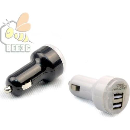 2 Port 2.1A + 1A halo light Nipple Fat Dual USB Car Charger Adapter for iPhone 7 6 5 4 4S samsung galaxy s7 s6 s5 500 pcs