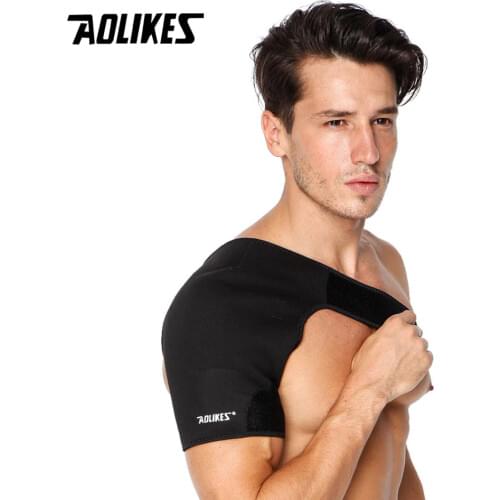 AOLIKES 1PCS Shoulder Support Brace Shoulder Injury Posture Corrector Fitness Sport Health Care Protector