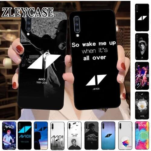 Muerte dj avicii Tim Bergling Phone Case For Samsung Galaxy A50 A10 A20 A20E A20S A30S A40 A51 A70 A30 A6 A7 A8 Mobile Cover