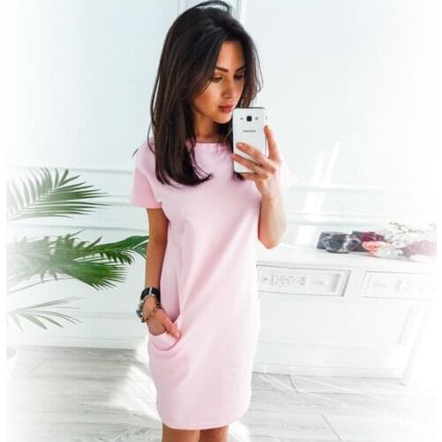 Dozw Summer Short Sleeve Dresses