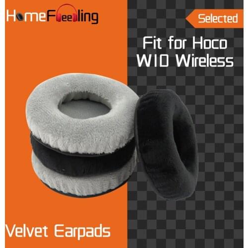 Homefeeling Earpads for Hoco W10 Wireless Headphones Earpad Cushions Covers Velvet Ear Pad Replacement