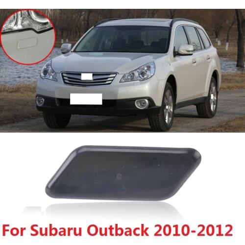 CAPQX For Subaru Outback 2010 2011 2012 Hight Quality Front Bumper Headlight Washer Cover Head Lamp Spray Nozzle Cover cap