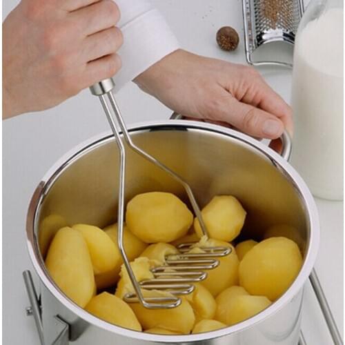 New Practical Kitchen Gadgets Potato Mud Pressure Mud Potatoes Masher Fruit Vegetable Tools Accessories -50