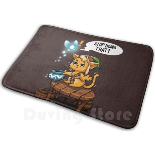 Linkitten Carpet 1236 Carpet Link Ocarina Fairy Humor Cat Animal Kitten Little Cat Video Game