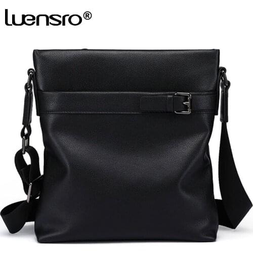 Mens Crossbody Bags Genuine Leather Shoulder Bag For Men Small Messenger Bags High Quality 2020 New Leather Men Bag For Ipad