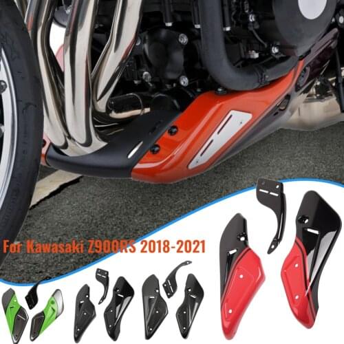Motorcycle Belly pan Lower Fairing Bodywork Panel Part Bellypan for Kawasaki Z900RS Z900 RS 2018-2021 2019 2020 Accessories