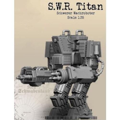 New Unassembled 1/35 Schwabenland fighter Heavy Guard Set figure Resin Kit DIY Toys Unpainted resin model