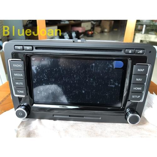 Original new Car Navigation RNS510 radio LED display modules for VW Golf Passat Skoda RNS510 DVD Player 3CD 035 682 A B verison