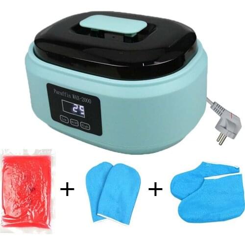 Paraffin Hand Foot Whitening Moisturizing Wax Heater 250g Wax Bath Hands Mask Warmer Hair Removal Machine Hair Remove